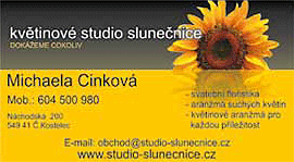 květinové studio slunečnice